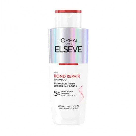 Loreal-Paris-Bond-Repair-Shampoo-550x550h شامپو بدون سولفات لورآل پاریس LOREAL PARIS مدل ELSEVE BOND REPAIR حجم 200 میل - Image 1