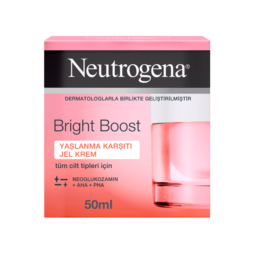 Neutrogena-Bright-Boost ژل کرم ضد پیری و روشن کننده نوتروژینا Neutrogena مدل Bright Boost حجم 50 میل - Image 1