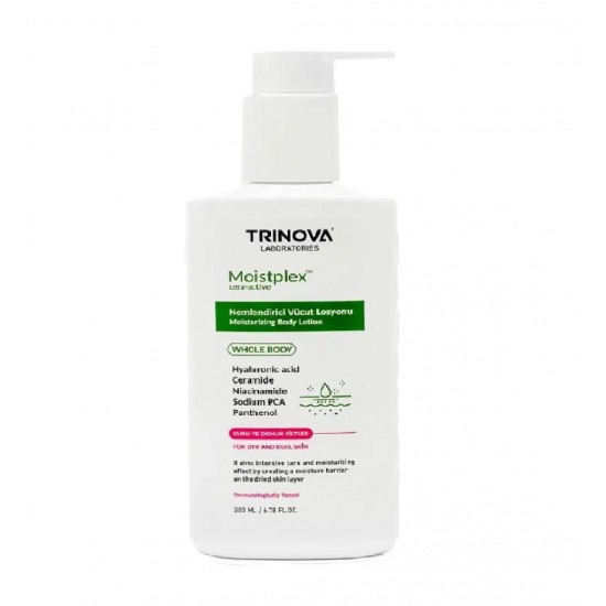 Trinova-Moisturizing-Body-Lotion-550x550h لوسیون بدن ترینوا TRINOVA مرطوب کننده بدن حجم 200 میل - Image 1