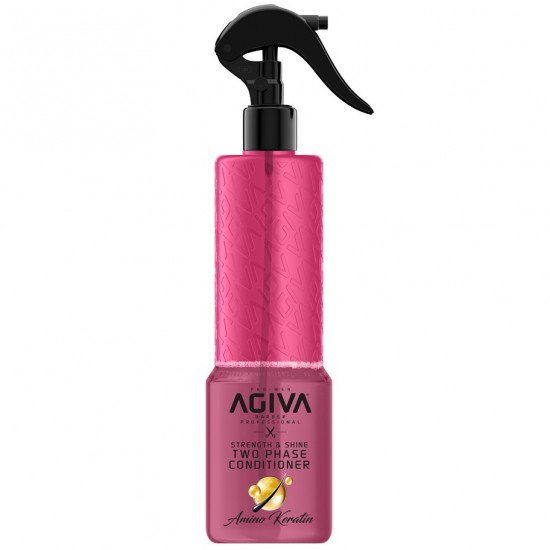 amino-keratin-two-phase-conditioner-550x550 اسپری دوفاز آگیوا AGIVA مدل AMINO KERATIN حجم 400 میل - Image 1