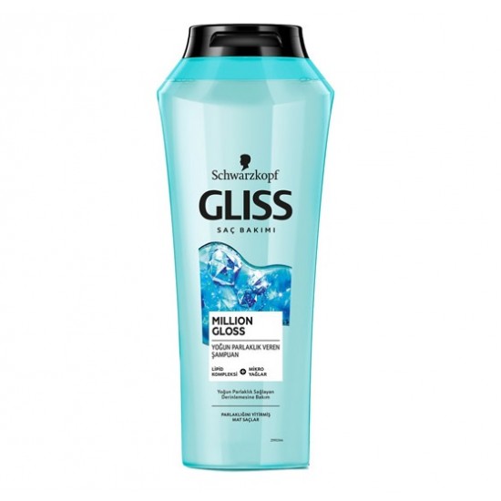 gliss-million-gloss-shampoo-maso-kala.com_ شامپو گلیس Gliss براق کننده مدل Million Gloss حجم 500 میل - Image 1