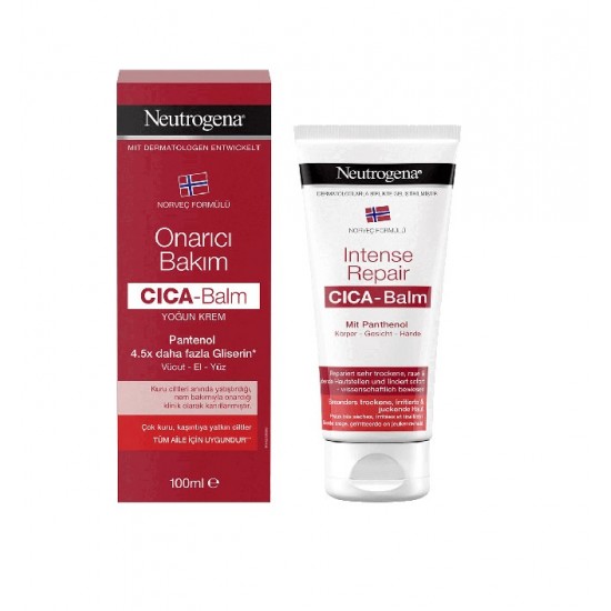 neutrogena-cica-balm-yogun-onarici-bakim-kremi-100-ml-z-550x550h کرم ضدترک و ترمیم کننده بخیه و زخم نوتروژینا NEUTROGENA حجم 100 میل - Image 1