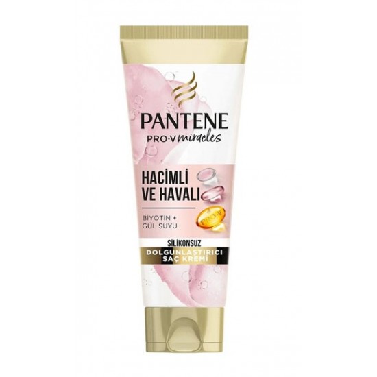 pantene hair mask hacimli ve havali-550x550h ماسک مو حجم دهنده بدون سیلیکون پنتن PANTENE حجم ۲۷۵ میل - Image 1