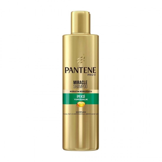 pantene-miracle-shampoo-ipeksi-yumushaklik-550x550 شامپو کراتینه پنتن PANTENE اصل فرانسه نرم کننده مو مدل IPEKSI YUMUSAKLIK حجم 250 میل - Image 1