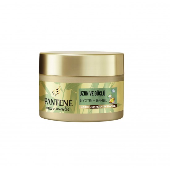 pantene-ماسک-مو-بیوتین-و-بامبو-160-میلی-پنتن-550x550w ماسک مو حاوی بامبو و بیوتین پن تن PANTENE حجم 160 میل - Image 1