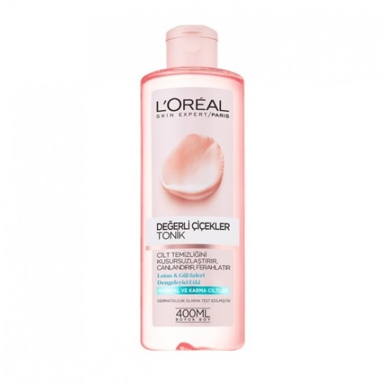 -پاک-کننده-صورت-لورال-Loreal-پوست-نرمال-تا-مختلط-حجم-400-میل-550x550h تونر پاک کننده صورت لورال LOREAL پوست نرمال تا مختلط حجم 400 میل - Image 1