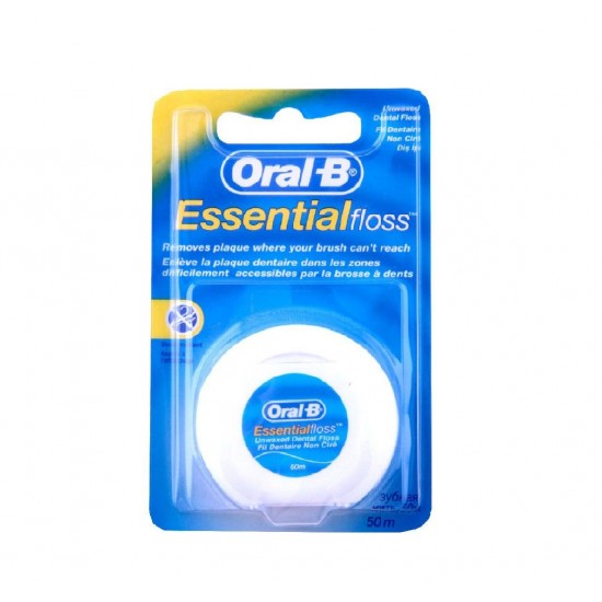5010622005012_0b23a9c92981fc61a67ff4a619923e2c-550x550w نخ دندان اورال بی ORAL B مدل ESSENTIAL FLOSS - Image 1