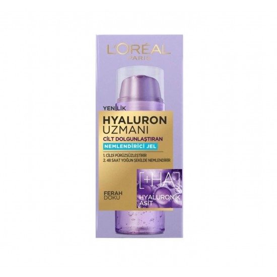 S87656c69d11b44ba9c795b1122eb075d0-550x550w ژل آبرسان لورال پاریس LOREAL PARIS مدل HYALURON UZMANI حجم 50 میل - Image 1
