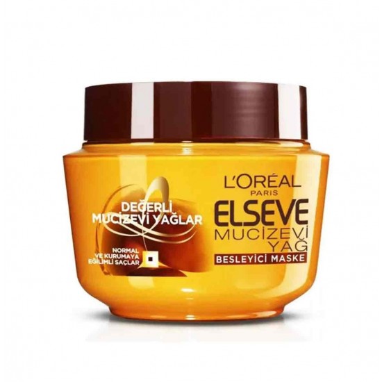 loreal-6-mucizevi-yag-mask-550x550h ماسک مو لورال LOREAL مدل 6 معجزه حجم 300 میل - Image 1