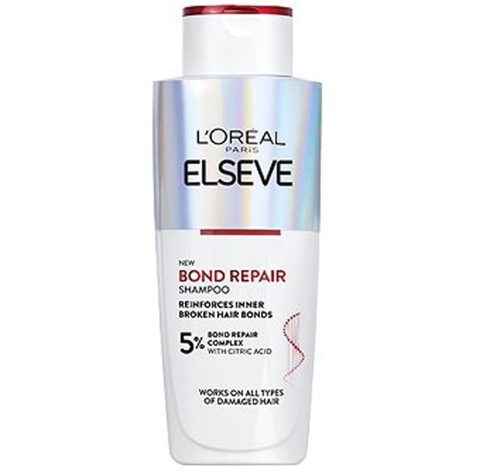 loreal-elseve-bond-repair-shampoo شامپو لورال Loreal مدل Elseve Bond Repair بدون سولفات حجم 200 میل - Image 1