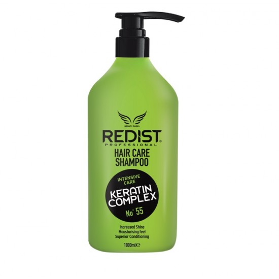 redist keratin complex-550x550w شامپو ردیست بدون سولفات کراتینه مدل KERATIN COMPLEX حجم 1000 میل - Image 1