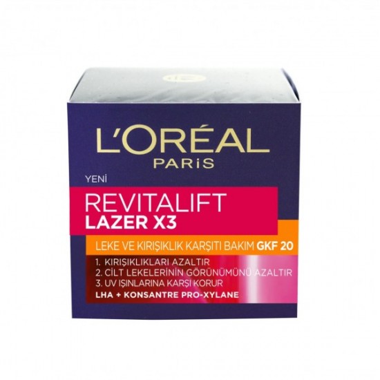 -ضد-لک-و-چروک-لیفت-لیزر-لورال-Loreal-Revitalift-Laser-X3-حجم-50-میل-550x550 کرم ضد لک و چروک لیفت لیزر لورال LOREAL REVITALIFT LASER X3 حجم 50 میل - Image 1
