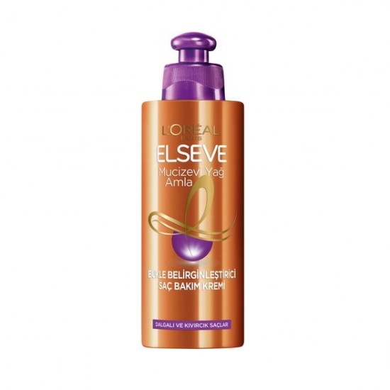 _مو حالت دهنده موهای فر و مجعد لورال Loreal حجم 200 میل در فروشگاه سلین کالا-550x550h کرم مو لورال LOREAL حالت دهنده موهای فر حجم 200 میل - Image 1