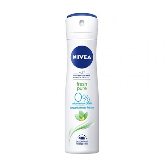 Fresh Pure-550x550 اسپری ضد تعریق نیوا NIVEA زنانه مدل FRESH PURE حجم 200 میل - Image 1