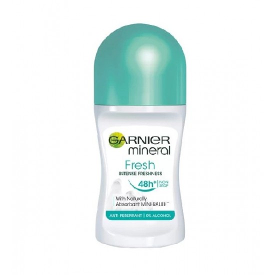 Garnier-Fresh-Roll-On-550x550h مام رولی زنانه گارنیر GARNIER مدل FRESH حجم 50 میل - Image 1