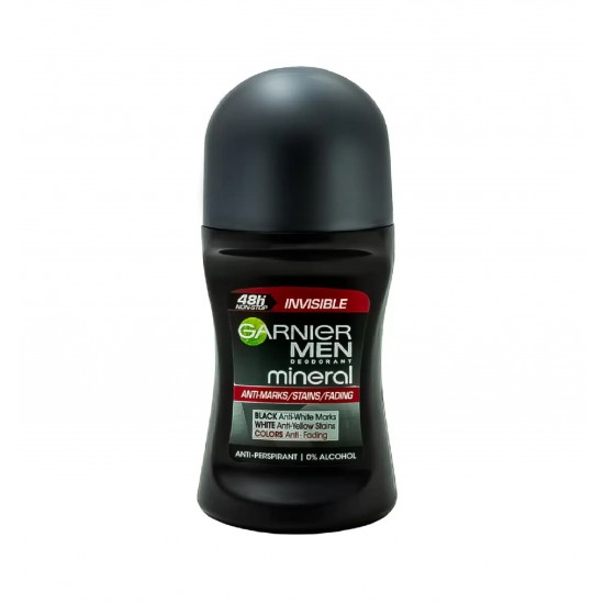 Garnier-Invisible-Men-Roll-On-550x550h مام رولی مردانه گارنیر GARNIER مدل INVISIBLE حجم 50 میل - Image 1