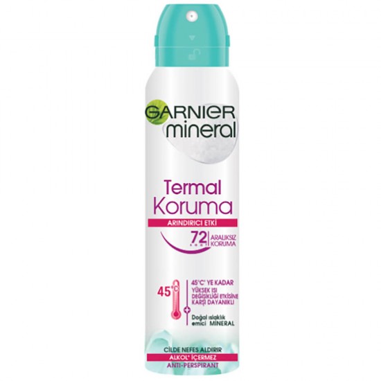 Garnier Termal Koruma-550x550 اسپری ضد تعریق گارنیه GARNIER مدل TERMAL KORUMA حجم 150 - Image 1