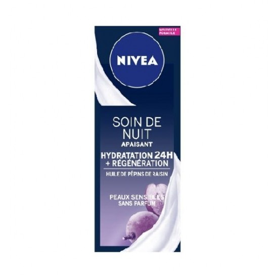 Nivea-Hydrating-Cream-550x550h کرم آبرسان نیوا NIVEA حاوی روغن هسته انگور حجم 50 میل - Image 1
