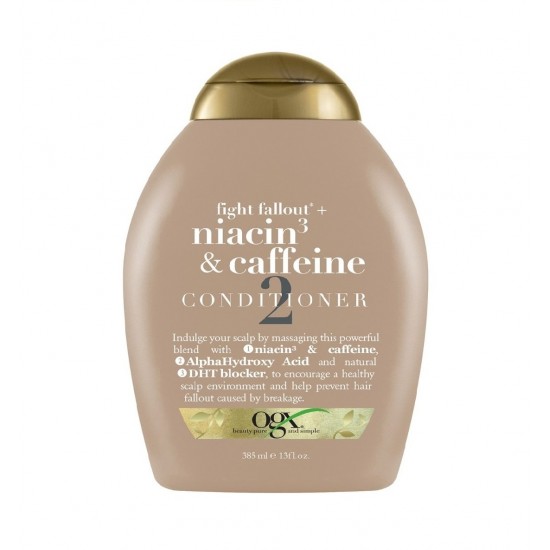 OGX-Fight-Fallout-Hair-Conditioner-550x550h نرم کننده او جی ایکس OGX مدل FIGHT FALLOUT حجم 385 میل - Image 1