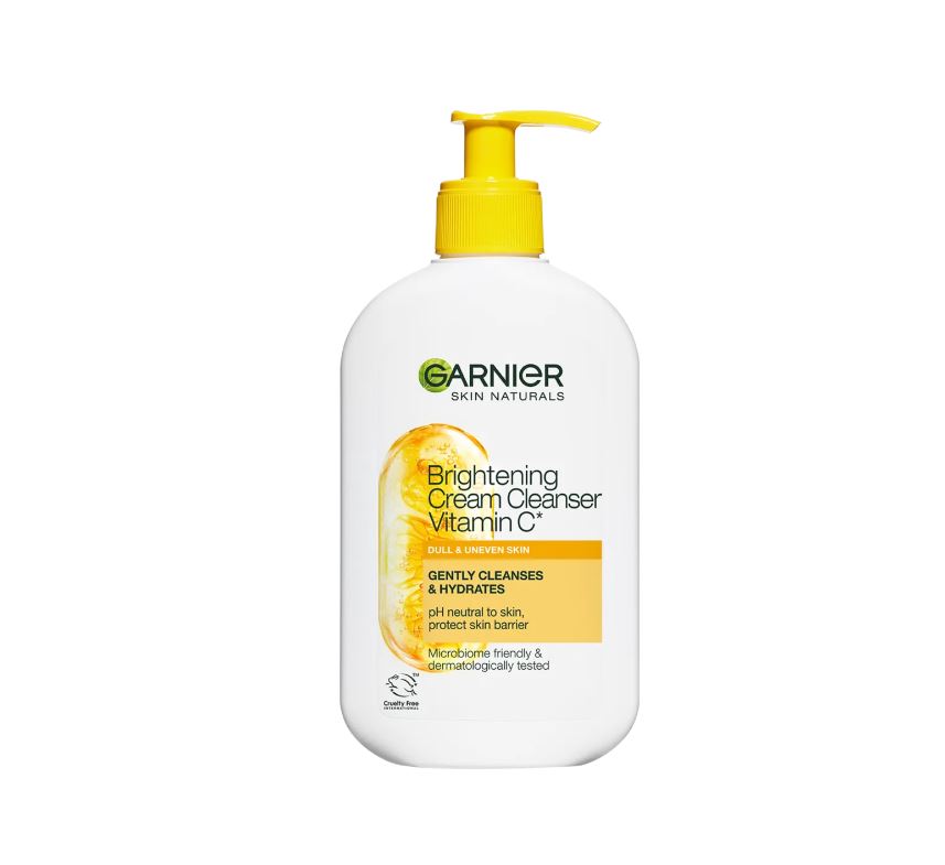 garnier-sulfate-free-vitamin-C-yanizmarket ژل شستشو بدون سولفات گارنیر حاوی ویتامین سی C برای انواع پوست حجم 250 میل - Image 1