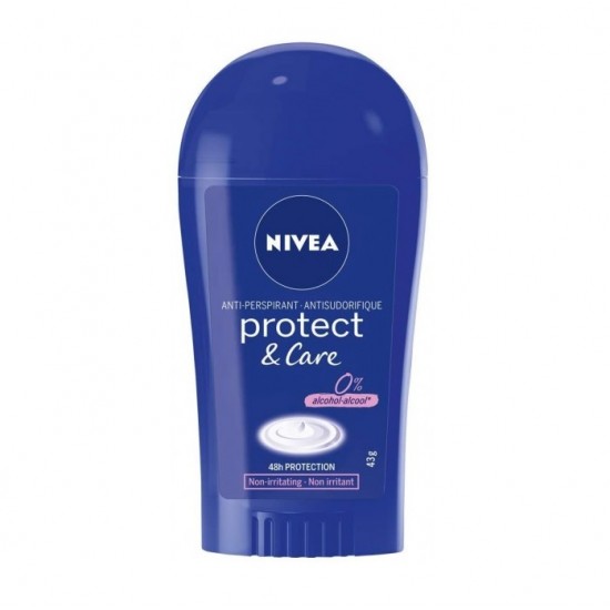 nivea-protect-care-anti-perspirant-stick-40-ml-13-fl-oz-550x550w استیک زنانه نیوا مدل PROTECT & CARE حجم 40 میل - Image 1