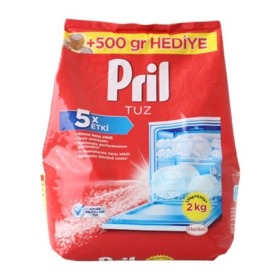 _ظرفشویی پریل Pril پنج کاره وزن 2 کیلو گرم-550x550 نمک ظرفشویی پریل PRIL پنج کاره وزن 2 کیلو گرم - Image 1