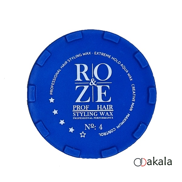 واکس-مو-رز-ROSE-آبی-شماره-4-2 واکس مو رز ROSE آبی شماره 4 - Image 1