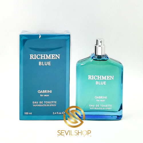 Gabrin-richman-blue-perfum ادکلن ریچ من بلو آبی گابرینی Gabrin richman blue - Image 1