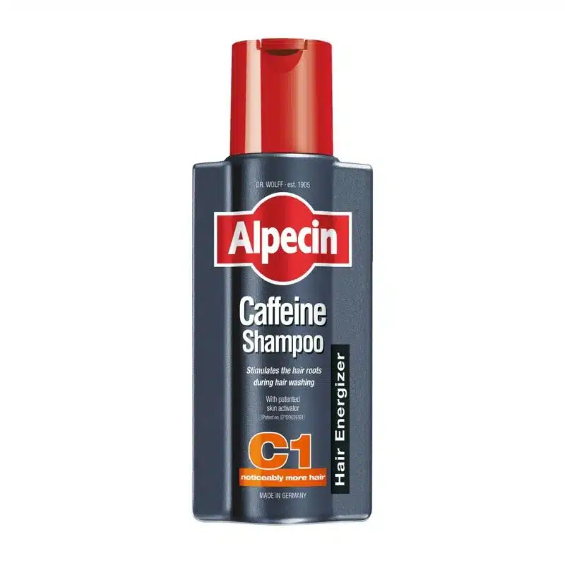 alpecin-c1-caffeine-shampoo-1 شامپو آلپسین Alpecin C1 کافئین ضد ریزش حجم 250 میل - Image 1