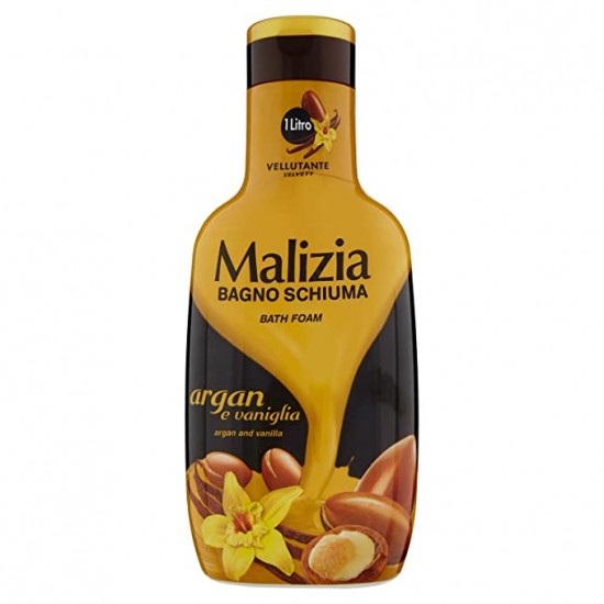 _بدن مالزیا Malizia حاوی روغن آرگان و عصاره وانیل حجم 1000 میل-550x550 شامپو بدن مالزیا MALIZIA حاوی روغن آرگان و عصاره وانیل حجم 1000 میل - Image 1