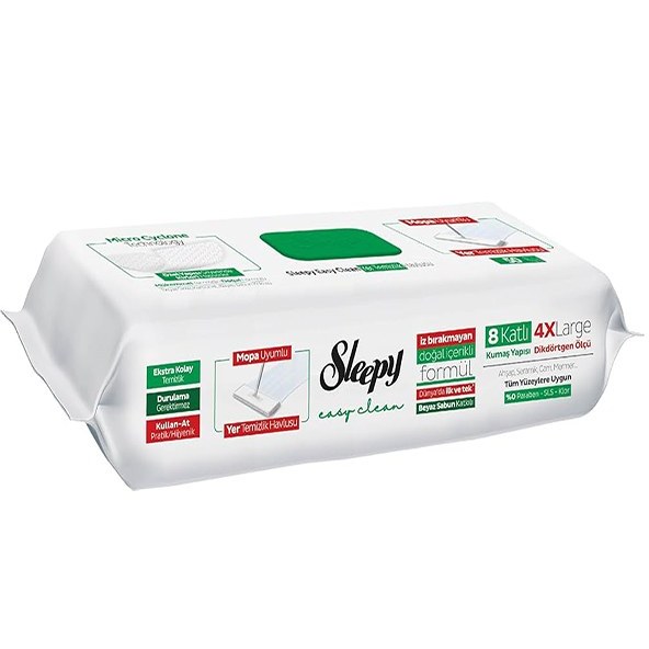 3MlQvFIz_yfLlLaz دستمال مرطوب طی اسلیپی Sleepy بسته 50 عددی - Image 1