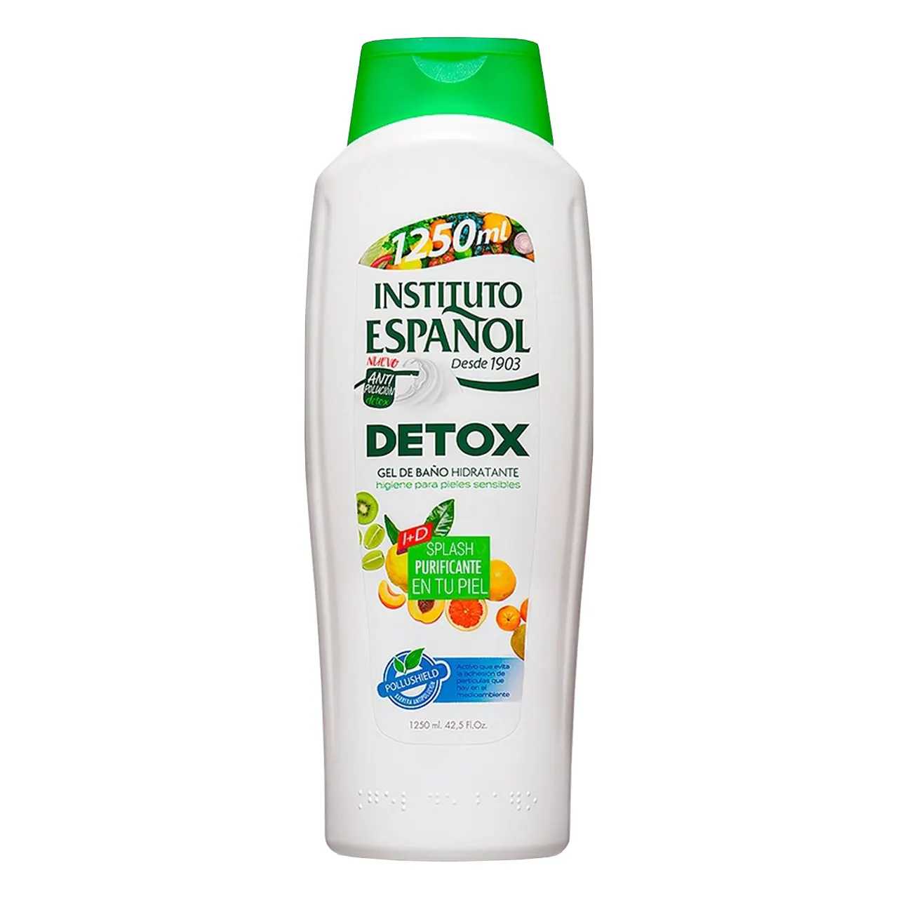 Instituto-espanol-Detox-shower-gel-1250ml-1 ژل دوش سم زدای اسپانول Instituto Espanol حجم 1250 میل - Image 1