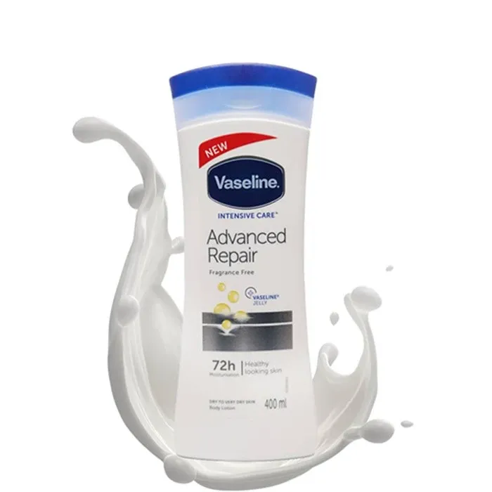 vaseline-lotion-intensive-care-advanced-repair-masokala.com-2 لوسیون بدن وازلین Vaseline مدل Advanced Repair حجم 400 میل - Image 1