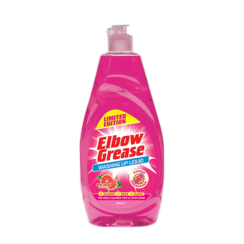 10 مایع ظرفشویی دستی البو گریس Elbow Grease رایحه گریپ فروت 600 میل - Image 1