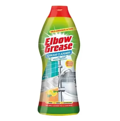 3 پاک کننده کرمی شیرآلات،کاشی،سرامیک و سینک البو گریس Elbow Grease رایحه لیمو وزن 540 گرم - Image 1