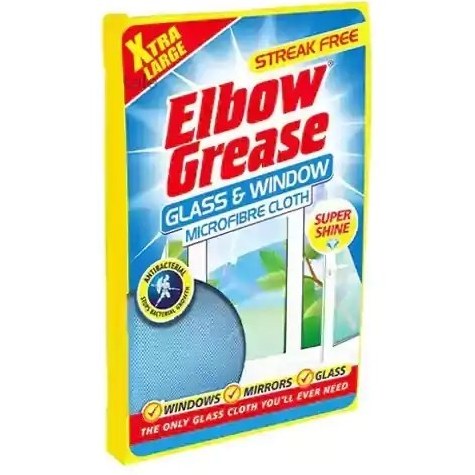 9 دستمال شیشه البو گریس Elbow Grease مدل Microfiber بسته 1 عددی - Image 1