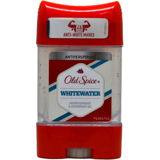 04 مام ضد تعریق ژله ای اولد اسپایس وایت واتر مردانه 70 میل Old Spice Whitewater Deodorant Stick - Image 1